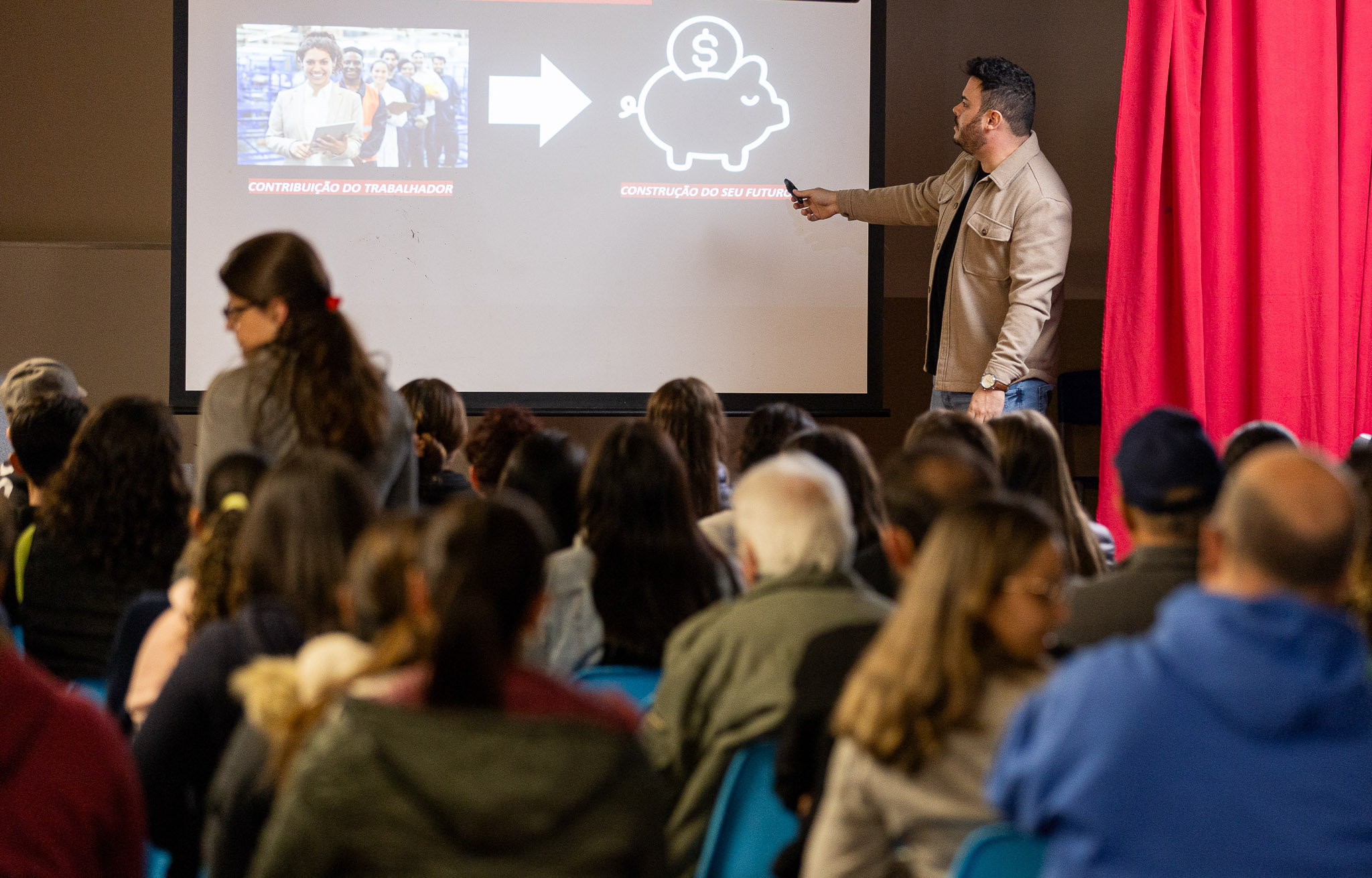 Palestra sobre planejamento financeiro